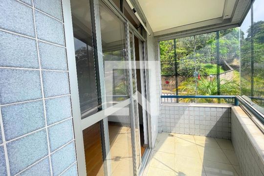 Varanda Quarto de apartamento à venda com 4 quartos, 160m² em São Luiz, Belo Horizonte