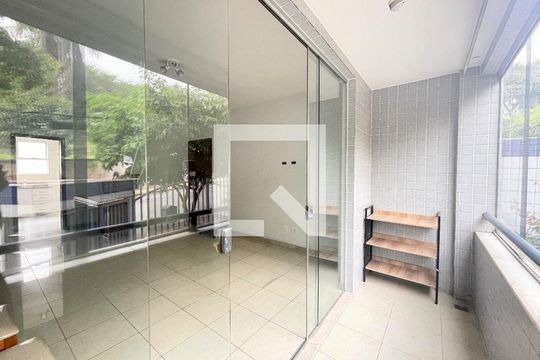 Varanda Sala de apartamento à venda com 4 quartos, 160m² em São Luiz, Belo Horizonte