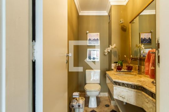 Lavabo de apartamento à venda com 4 quartos, 169m² em Brooklin, São Paulo