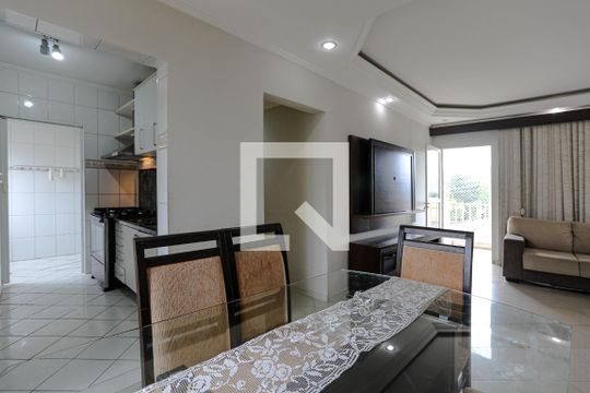 Sala de Jantar de apartamento para alugar com 2 quartos, 72m² em Vila Cintra, Mogi das Cruzes