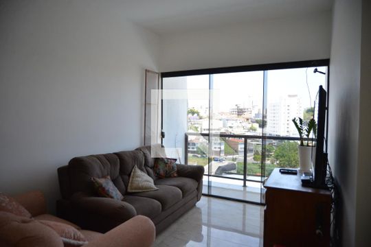 Sala de apartamento para alugar com 3 quartos, 174m² em Campestre, Santo André