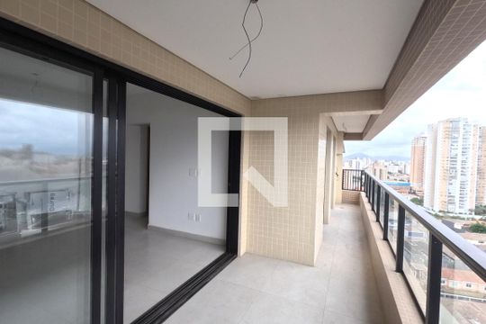 Varanda de apartamento para alugar com 2 quartos, 65m² em Ponta da Praia, Santos