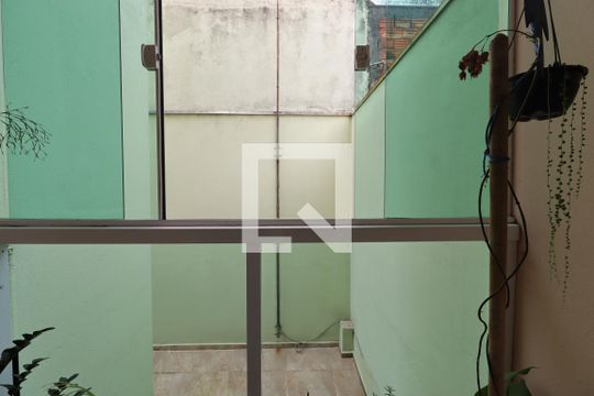 Varanda da Sala de apartamento à venda com 2 quartos, 56m² em Parque Oratório, Santo André