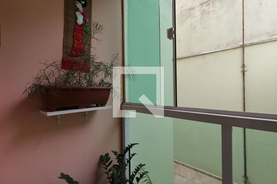 Varanda da Sala de apartamento à venda com 2 quartos, 56m² em Parque Oratório, Santo André