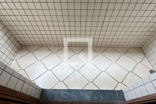 Varanda da Sala de apartamento para alugar com 3 quartos, 100m² em José Menino, Santos