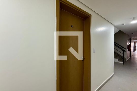 Hall Apartamento  de apartamento para alugar com 1 quarto, 43m² em Santo Amaro, São Paulo