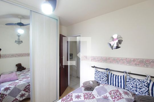 Quarto 1 de casa de condomínio à venda com 2 quartos, 79m² em Castelo, Belo Horizonte