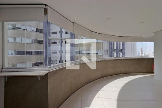 Varanda Gourmet de apartamento para alugar com 3 quartos, 124m² em Vila Scarpelli, Santo André