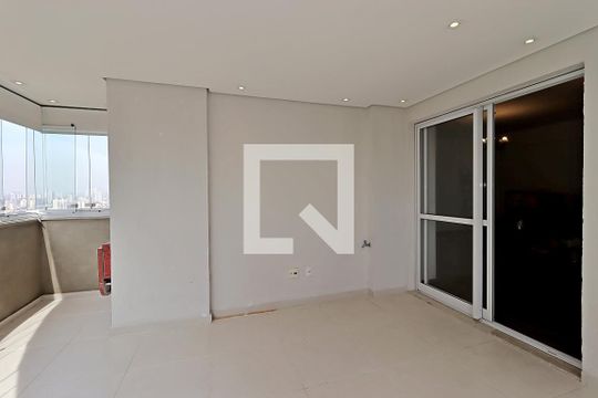 Varanda Gourmet de apartamento para alugar com 3 quartos, 124m² em Vila Scarpelli, Santo André