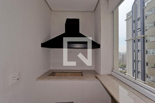 Varanda Gourmet - Churrasqueira de apartamento para alugar com 3 quartos, 124m² em Vila Scarpelli, Santo André
