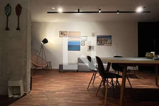 Sala de apartamento para alugar com 1 quarto, 110m² em Consolação, São Paulo