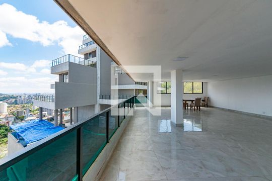 Varanda de apartamento à venda com 4 quartos, 240m² em Santa Lúcia, Belo Horizonte