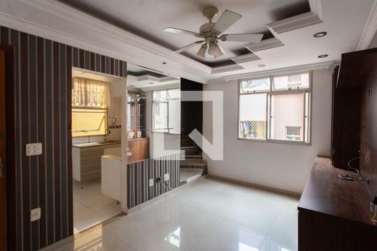 Sala de apartamento à venda com 3 quartos, 130m² em Castelo, Belo Horizonte