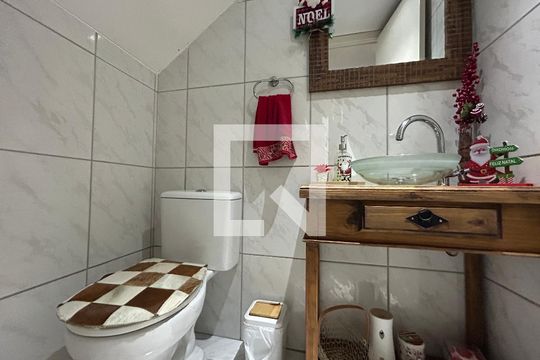 Lavabo de casa à venda com 4 quartos, 150m² em Ideal, Novo Hamburgo