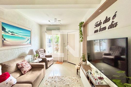 Sala de casa à venda com 4 quartos, 150m² em Ideal, Novo Hamburgo