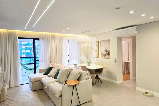 Sala e Cozinha integrada  de apartamento à venda com 2 quartos, 79m² em Vila Augusta, Guarulhos