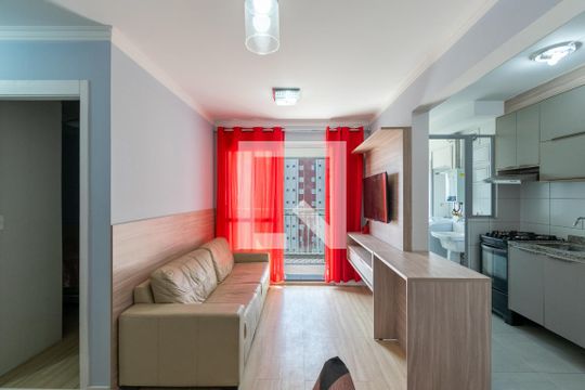 Sala de apartamento para alugar com 2 quartos, 50m² em Vila Santa Catarina, São Paulo