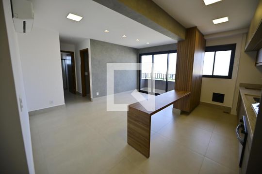 Sala de apartamento para alugar com 2 quartos, 69m² em Setor Bueno, Goiânia