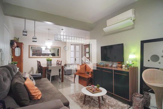 Sala de apartamento à venda com 2 quartos, 56m² em Ideal, Novo Hamburgo