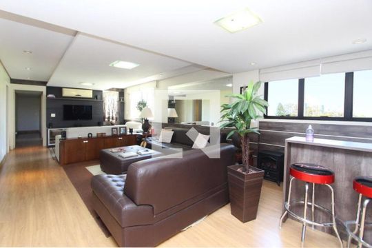 Sala de apartamento para alugar com 4 quartos, 192m² em Mont’Serrat, Porto Alegre