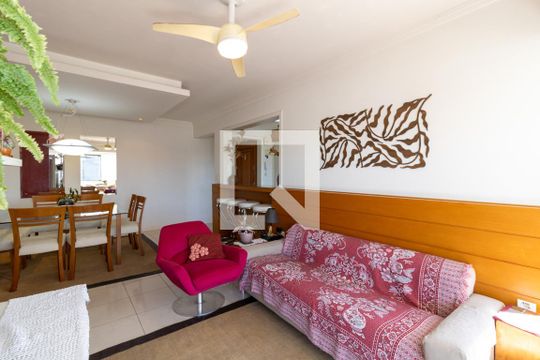 Sala de apartamento à venda com 3 quartos, 109m² em Rio Branco, Porto Alegre