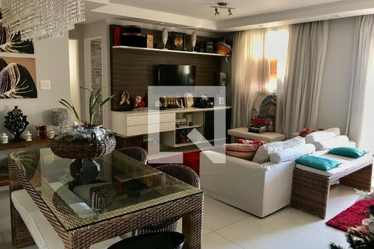 Sala de apartamento à venda com 2 quartos, 83m² em Vila Andrade, São Paulo