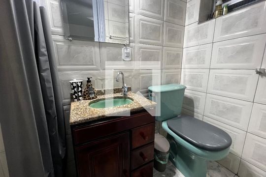 Banheiro da Suíte de casa à venda com 3 quartos, 82m² em Tijuca, Rio de Janeiro