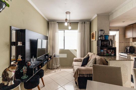 Sala de apartamento à venda com 2 quartos, 54m² em Campos Elíseos, São Paulo