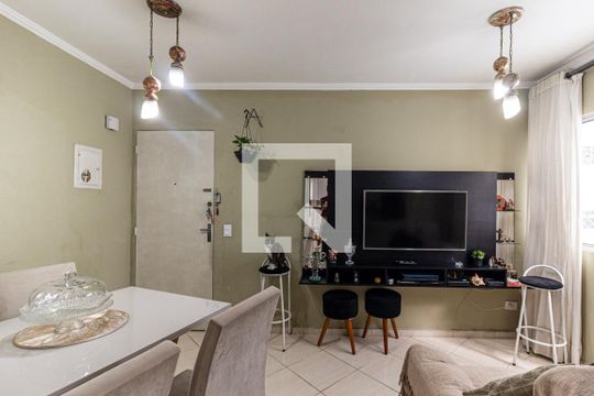 Sala de apartamento à venda com 2 quartos, 54m² em Campos Elíseos, São Paulo