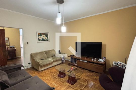 Sala de casa à venda com 3 quartos, 228m² em Vila Homero Thon, Santo André