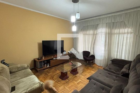 Sala de casa à venda com 3 quartos, 228m² em Vila Homero Thon, Santo André