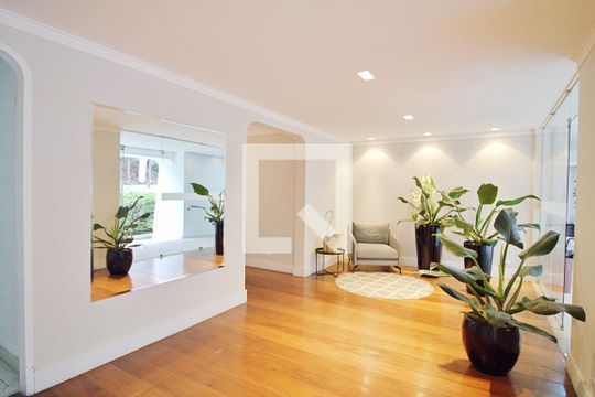 Área comum de apartamento para alugar com 3 quartos, 110m² em Vila Andrade, São Paulo