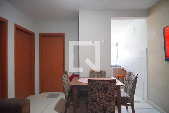 Sala de apartamento à venda com 2 quartos, 53m² em Canudos, Novo Hamburgo