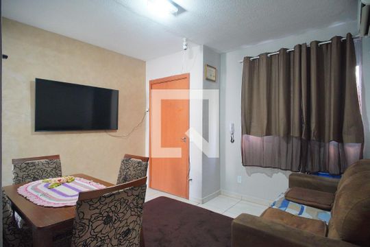 Sala de apartamento à venda com 2 quartos, 53m² em Canudos, Novo Hamburgo