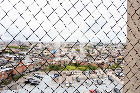 Varanda da Sala de apartamento à venda com 2 quartos, 52m² em Campanário, Diadema