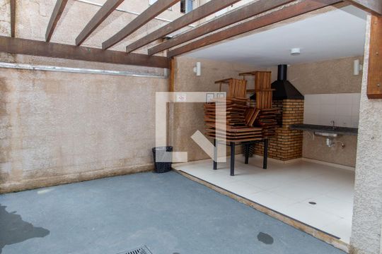 Churrasqueira de apartamento à venda com 2 quartos, 52m² em Campanário, Diadema
