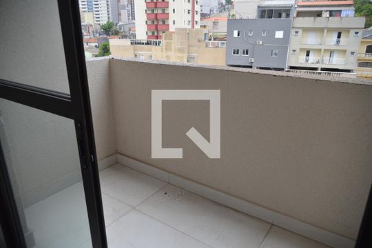 Varanda da Sala de apartamento à venda com 2 quartos, 55m² em Parque das Nações, Santo André