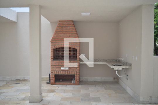 Área comum - Churrasqueira de apartamento à venda com 2 quartos, 55m² em Parque das Nações, Santo André