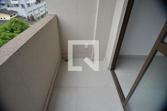 Varanda da Sala de apartamento à venda com 2 quartos, 55m² em Parque das Nações, Santo André