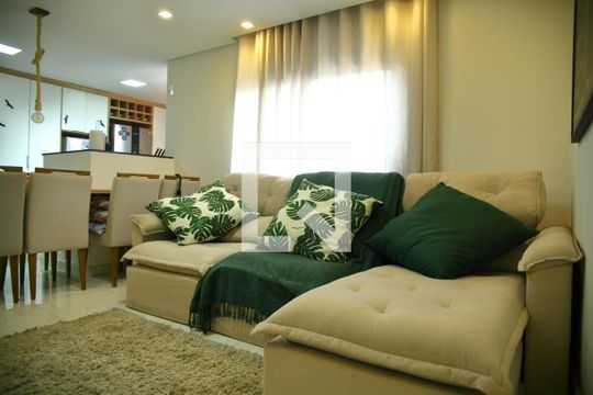Sala 1  de apartamento à venda com 3 quartos, 115m² em Jardim Calux, São Bernardo do Campo