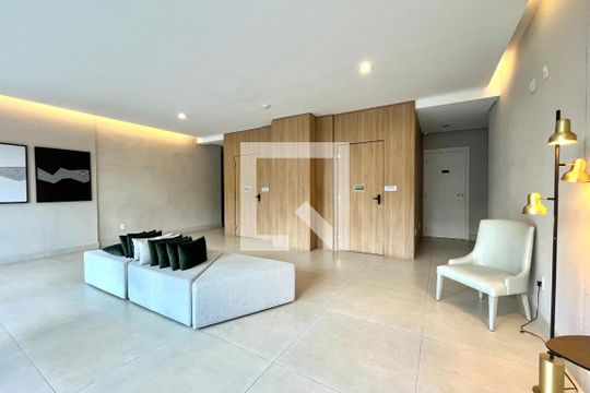Hall social de apartamento à venda com 1 quarto, 65m² em Vila Clementino, São Paulo