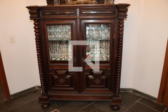 Sala de jantar de casa de condomínio para alugar com 5 quartos, 750m² em Chácara Eliana, Cotia