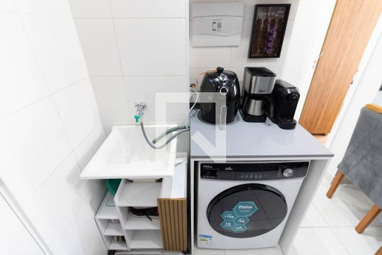 Lavanderia de apartamento à venda com 2 quartos, 36m² em Sacoma, São Paulo