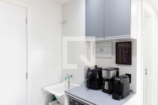 Lavanderia de apartamento à venda com 2 quartos, 36m² em Sacoma, São Paulo