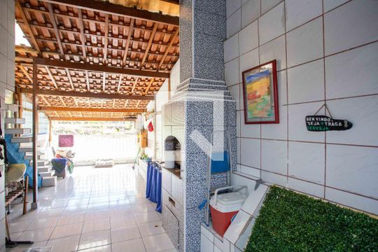 Espaço Gourmet de casa à venda com 3 quartos, 72m² em Conceição, Diadema