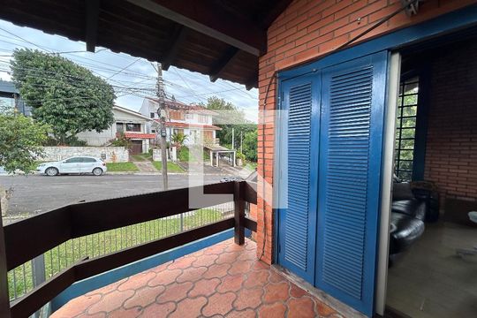 Sacada - Sala de casa para alugar com 4 quartos, 290m² em Ideal, Novo Hamburgo