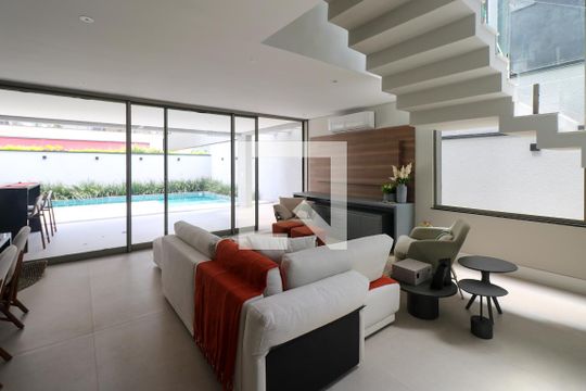 Cozinha e Sala de casa de condomínio à venda com 5 quartos, 800m² em Cerâmica, São Caetano do Sul