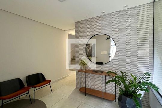 Hall de entrada de apartamento à venda com 3 quartos, 85m² em Serra, Belo Horizonte