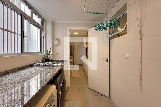Área de Serviço de apartamento à venda com 2 quartos, 65m² em Santo Amaro, São Paulo