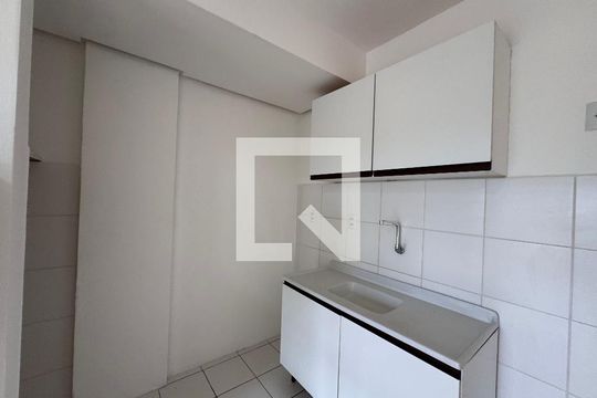 Sala/Cozinha de apartamento à venda com 1 quarto, 25m² em Centro, São Leopoldo